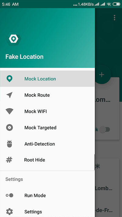 Fake Location截图