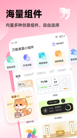 万能桌面小组件截图