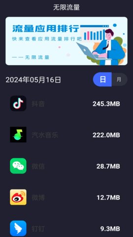 无限流量截图