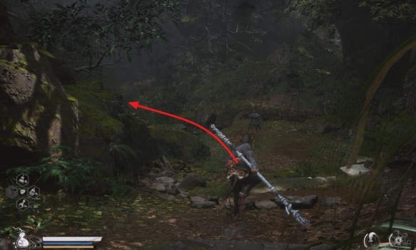 《黑神话悟空》黑风山翠竹林打坐点位置